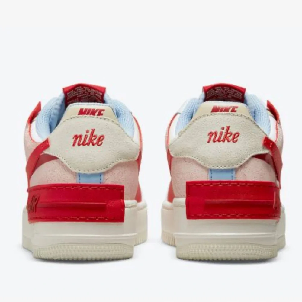 Nike Air‎ Force 1 Shadow cracked leather AF1 size 6.5
